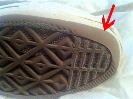 許多人發現Converse鞋底容易磨損(圖/cpshoes.tumblr) 許多人發現Converse鞋底容易磨損(圖/cpshoes.tumblr)